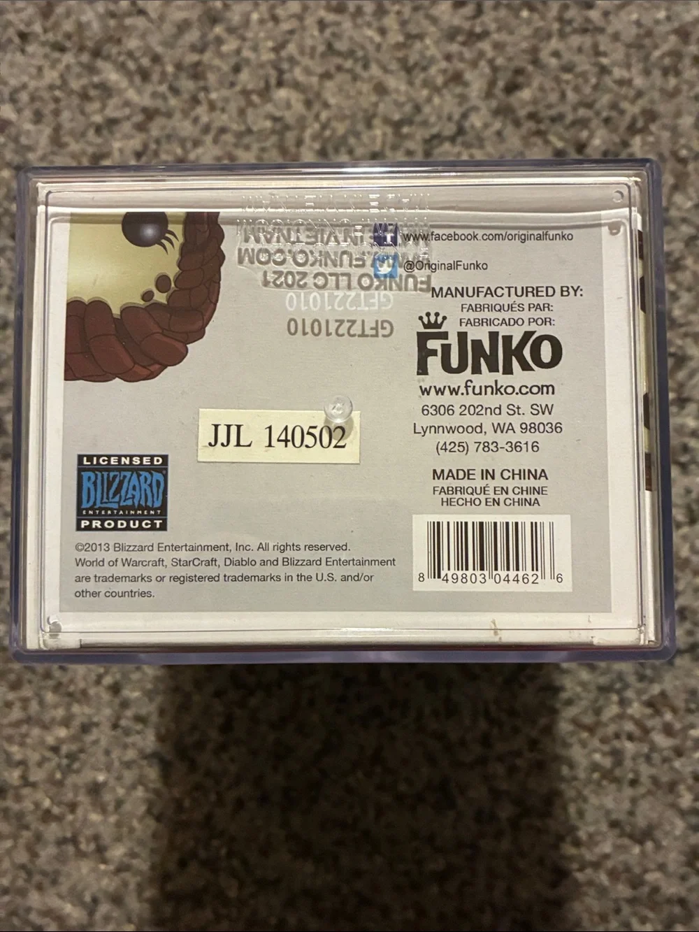 Funko Pop! Games Starcraft II Wings of Liberty Kerrigan #18 SDCC exclusive